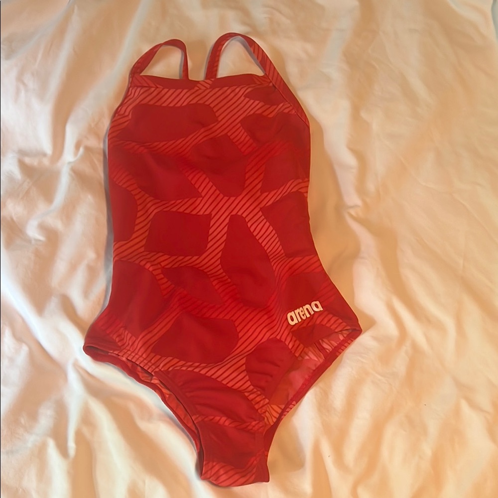 Arena Spider Light Drop Back Swimsuit